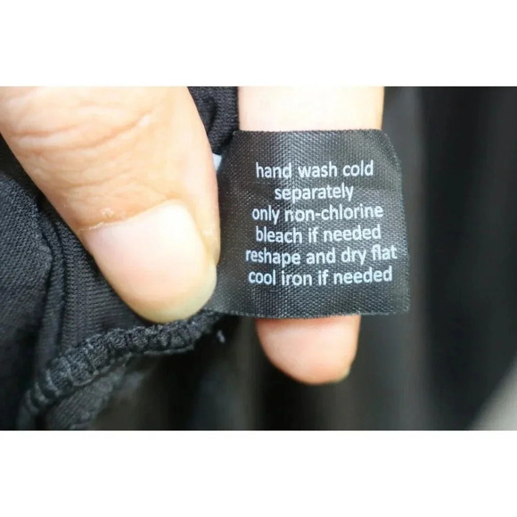 Lane Bryant Black Ruched Maxi Dress-Size 26/28-Side Slit-Back Zip - Picture 7 of 10